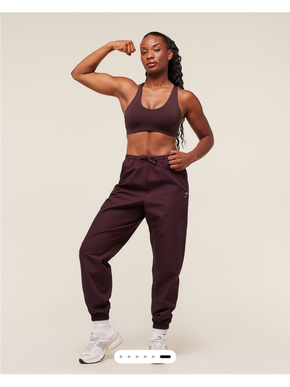 Gymshark Lifting Pump Pants Cherry Purple
